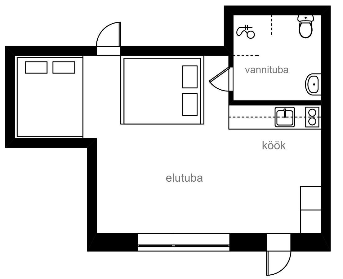 Apartments Near Old Town Талин Екстериор снимка